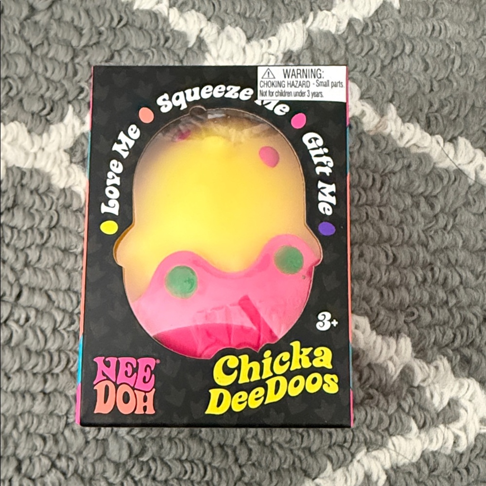 Needoh Chicka DeeDoos Squeeze Toys 2 New In Box Nee Doh - Picture 6 of 9